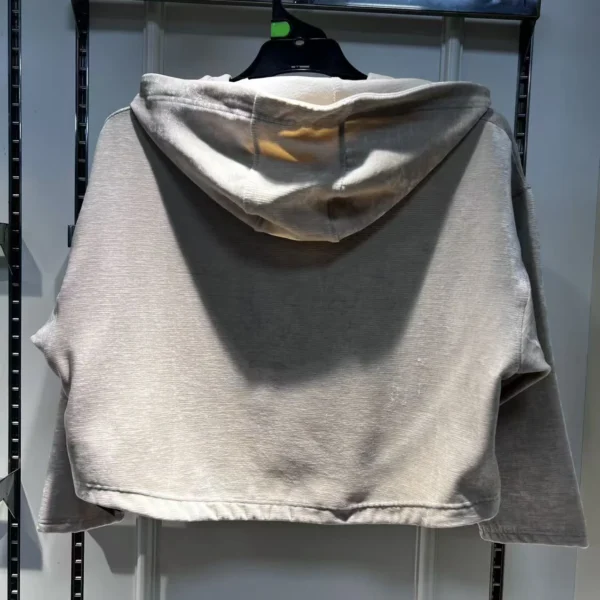 Women’s Griege Sweatshirt | 360g Poly/Cotton/Spandex + 130g Mesh | Custom Logo | Bulk Wholesale